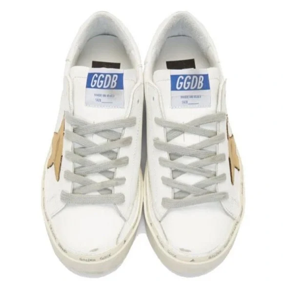 Golden Goose Hi Star Leather Low-top Sneakers in White excellent conditi… - Picture 2 of 11